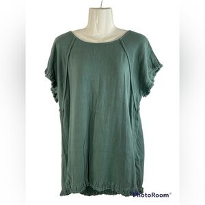 Bad Little Country Girl linen top